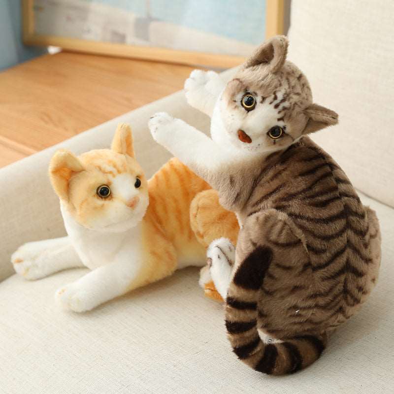 Kawaii Realistic Cat Plushies Wakaii