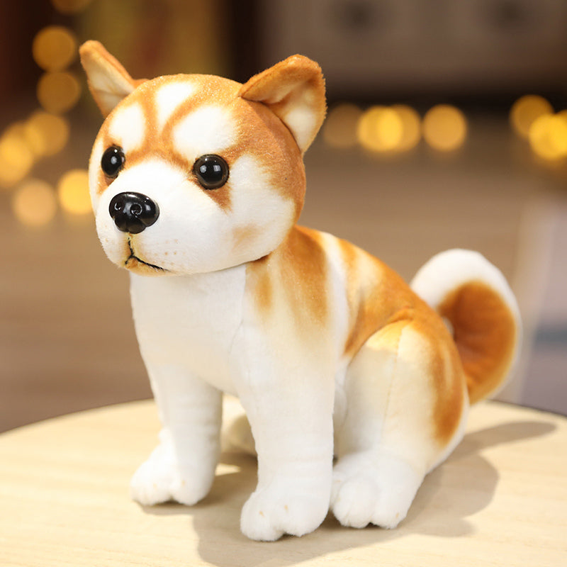 Kawaii Realistic Dog Plushies Wakaii