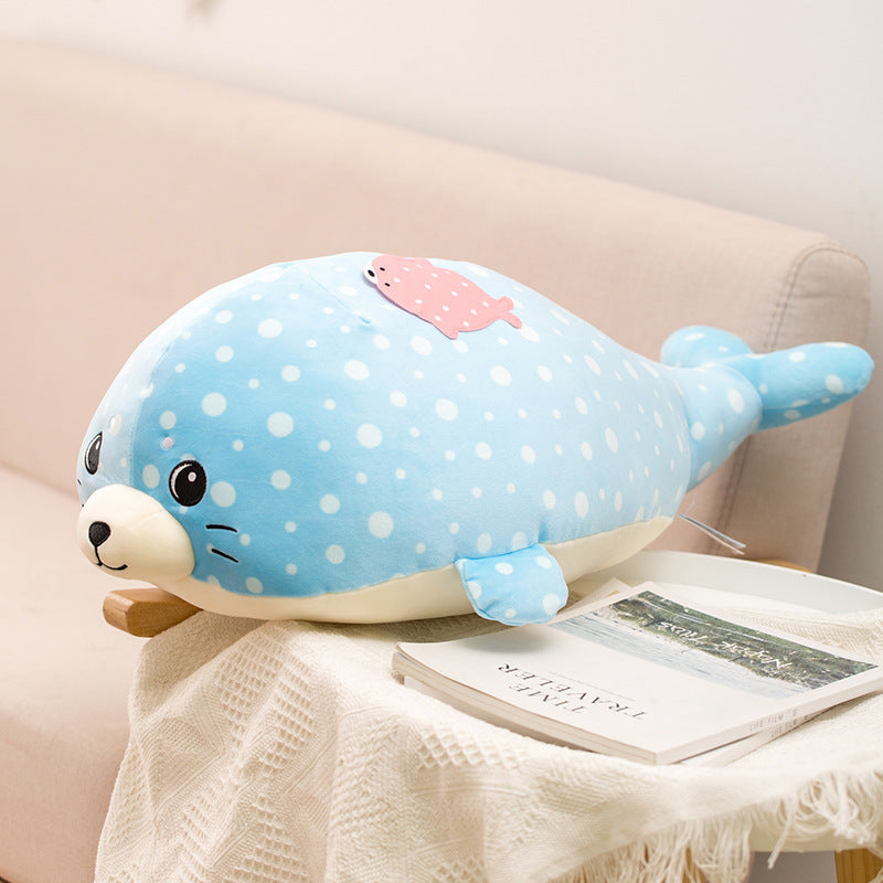 Cute Soft Whale Shark Dolphin Pillow Plush Toy Creative Marine Animal Doll Wakaii