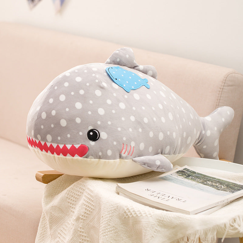 Cute Soft Whale Shark Dolphin Pillow Plush Toy Creative Marine Animal Doll Wakaii