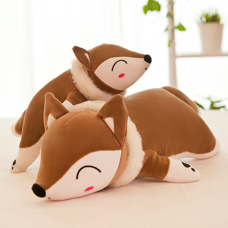 Kawaii Sleeping Fox Plushies Wakaii