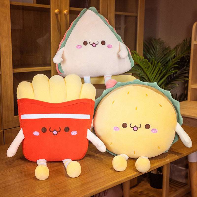 Kawaii Smiling Foodie Plushies