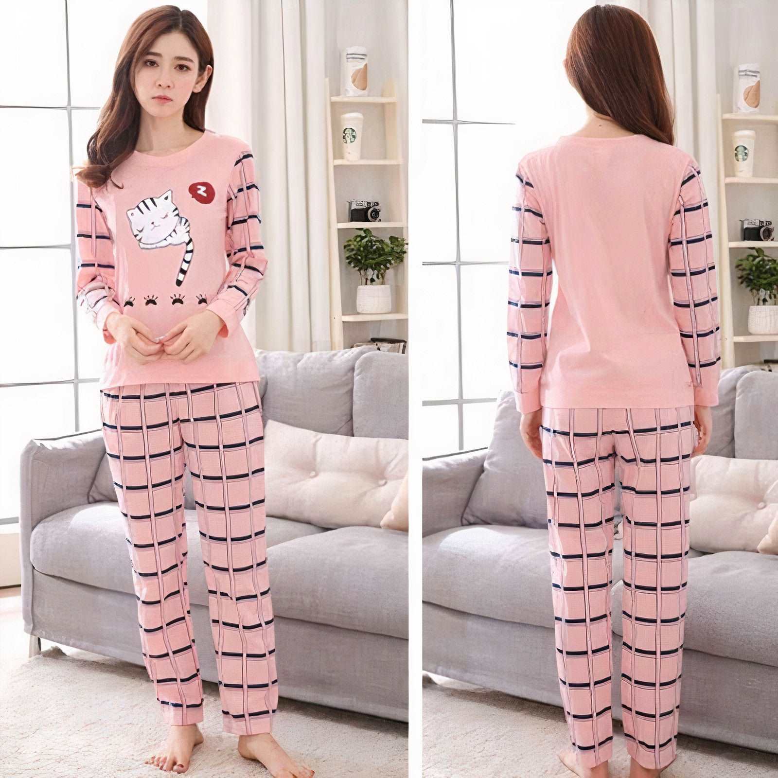 Kawaii Snuggle Paws Pajamas