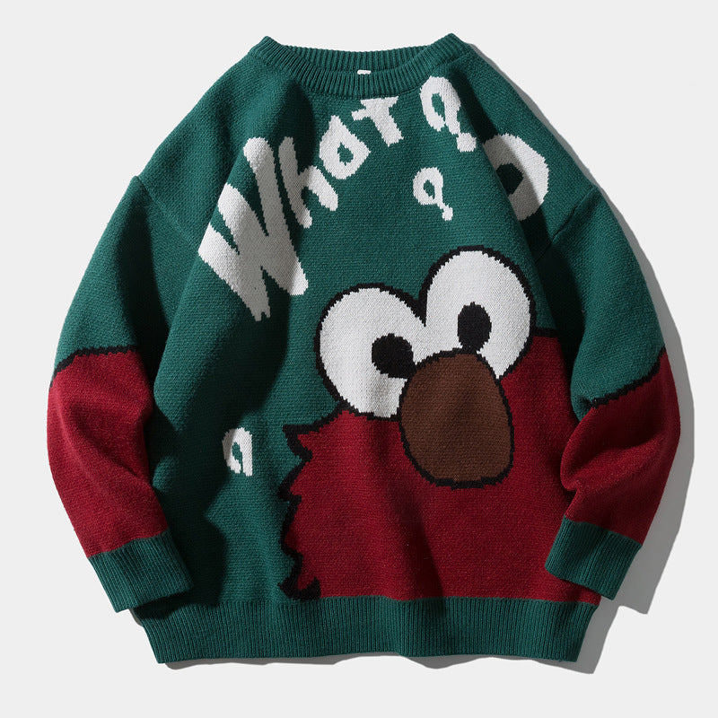 Kawaii Stare Creature Sweater Wakaii