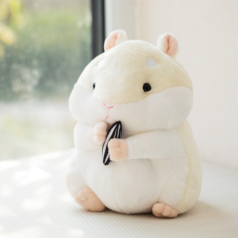 Kawaii Sunflower Seed Hamster Plushies Wakaii