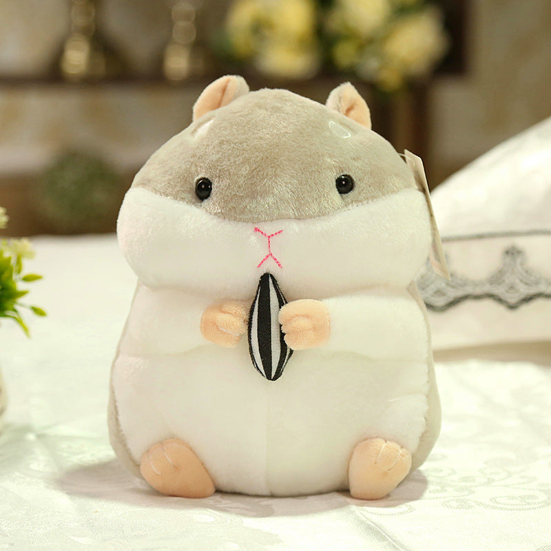 Cute Hamster Plush Toy Mouse Pendant Keychain Doll Wakaii