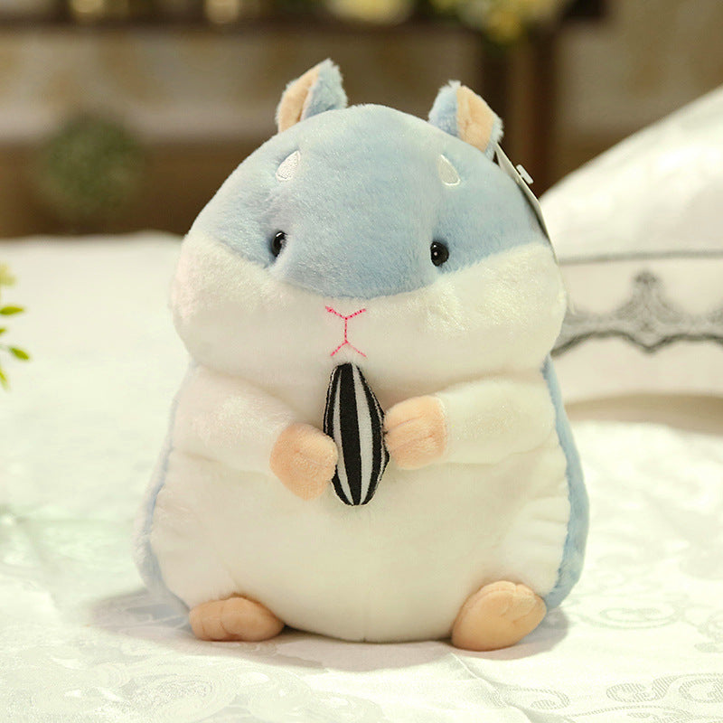 Cute Hamster Plush Toy Mouse Pendant Keychain Doll Wakaii