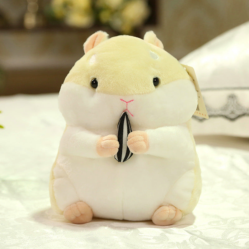 Cute Hamster Plush Toy Mouse Pendant Keychain Doll Wakaii