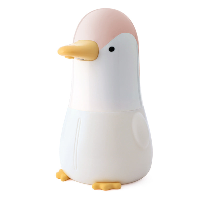 Hand Washer Lovely Penguin Shaped Foam Soap Dispenser Skin Friendly Bubbles Intelligent Sensor USB Power For Home Hygiene Wakaii