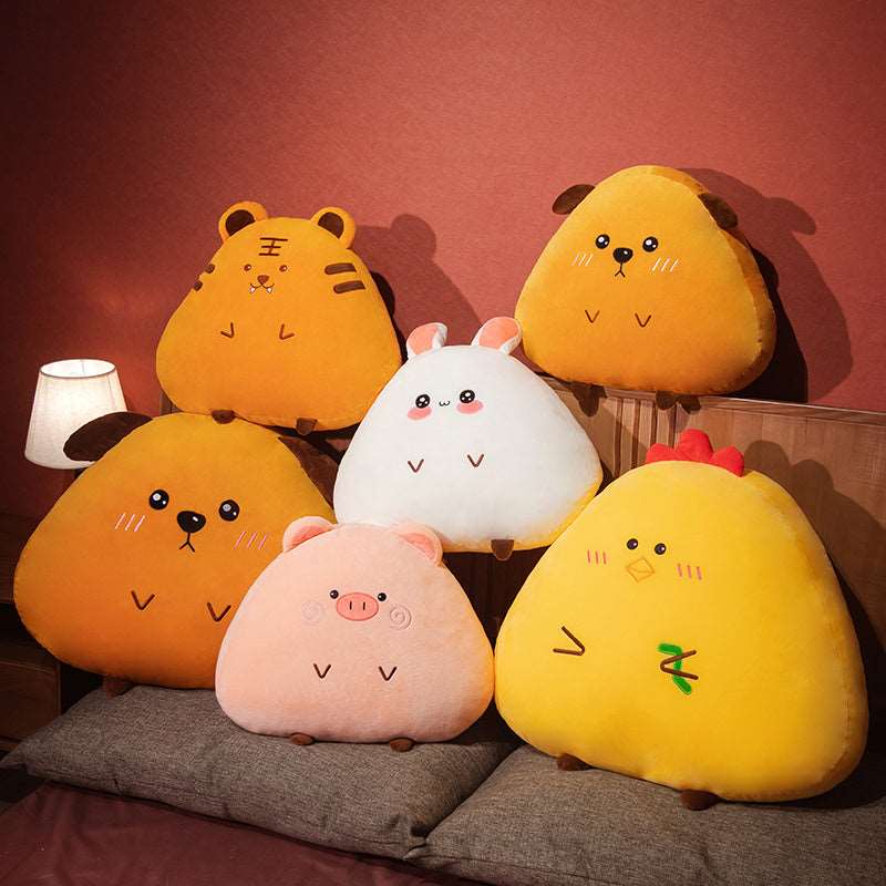 Kawaii Triangle Animal Plushies Wakaii