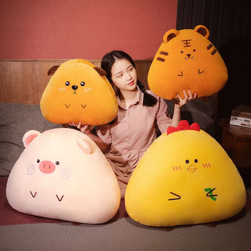 Kawaii Triangle Animal Plushies Wakaii