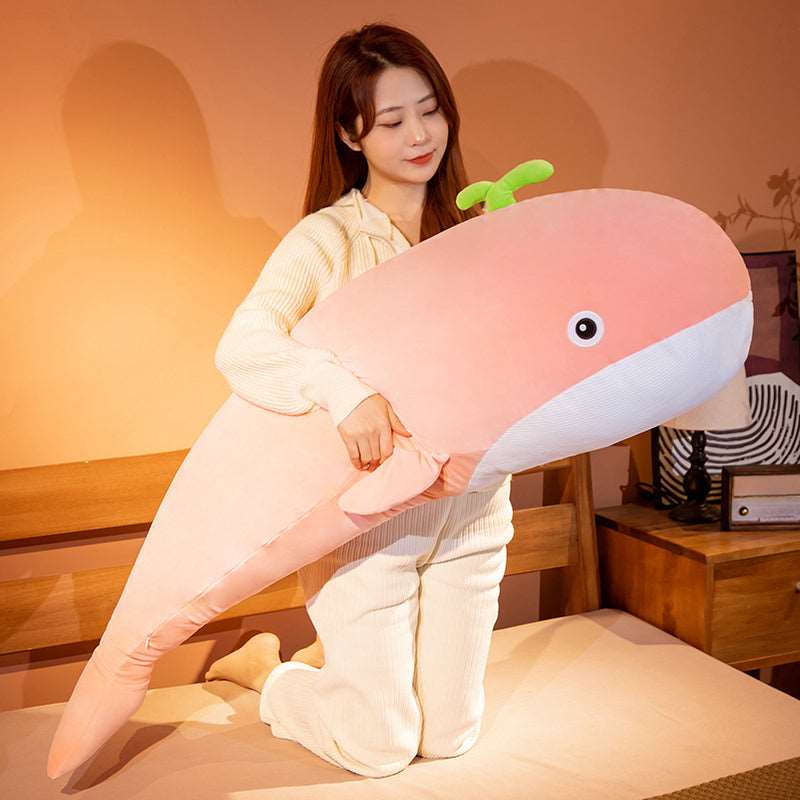 Kawaii Whimsical Whale Trio Plushies Wakaii