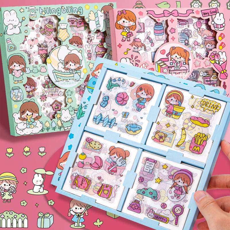 Kawaii Whimsy Sticker Collection Wakaii