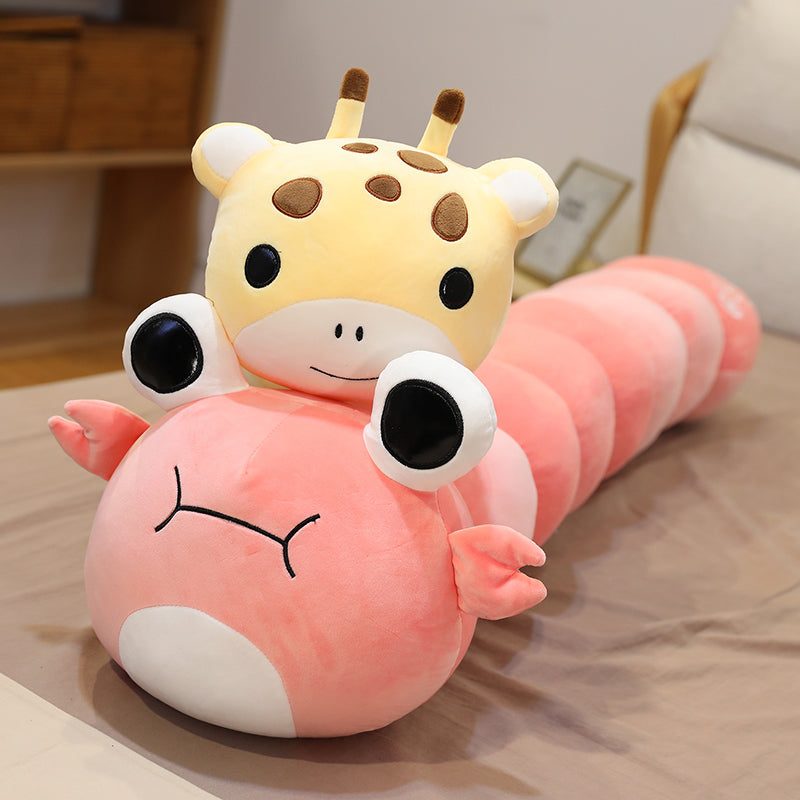 Kawaii Wiggly Caterpillar Plushies Wakaii