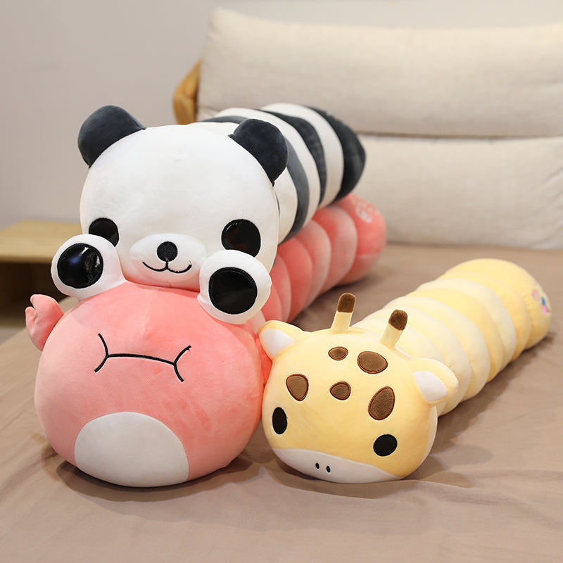 Kawaii Wiggly Caterpillar Plushies Wakaii