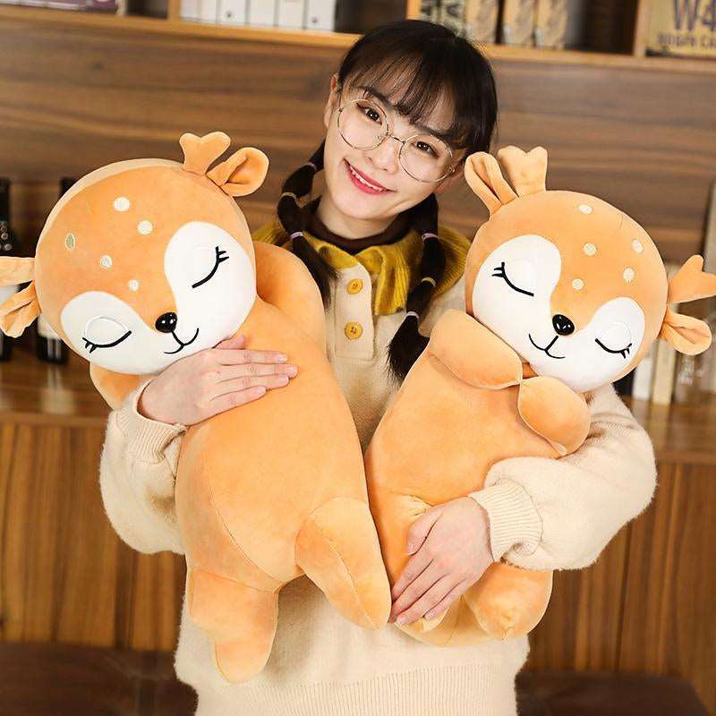 Lila the Kawaii Sleepy Deer Plushie Wakaii