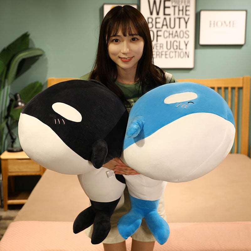 Luna & Nova The Kawaii Chubby Whale Plushies Wakaii