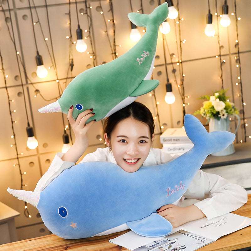 Nellie & Gigi The Kawaii Narwhal Duo Plushies Wakaii