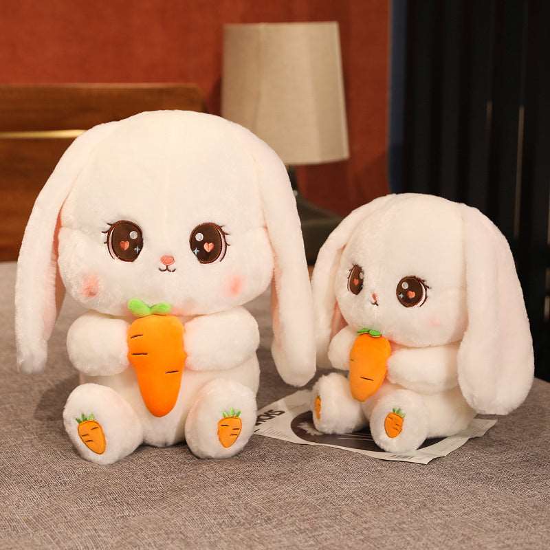 Puff the Kawaii White Bunny Plushie Wakaii