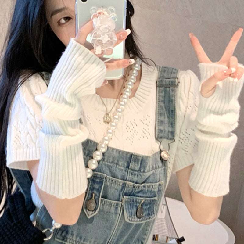 Rainbow Cozy Arm Warmers