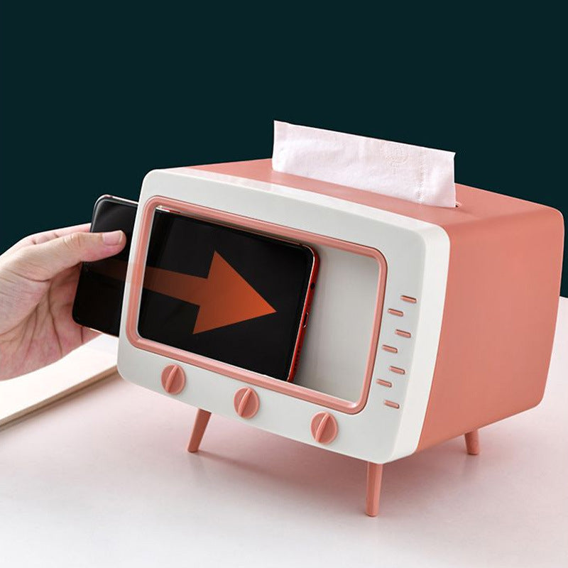 Retro TV Tissue Boxes Wakaii