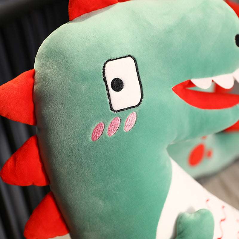 Rumbles the Red-Spiked Kawaii Dino Plushie Wakaii