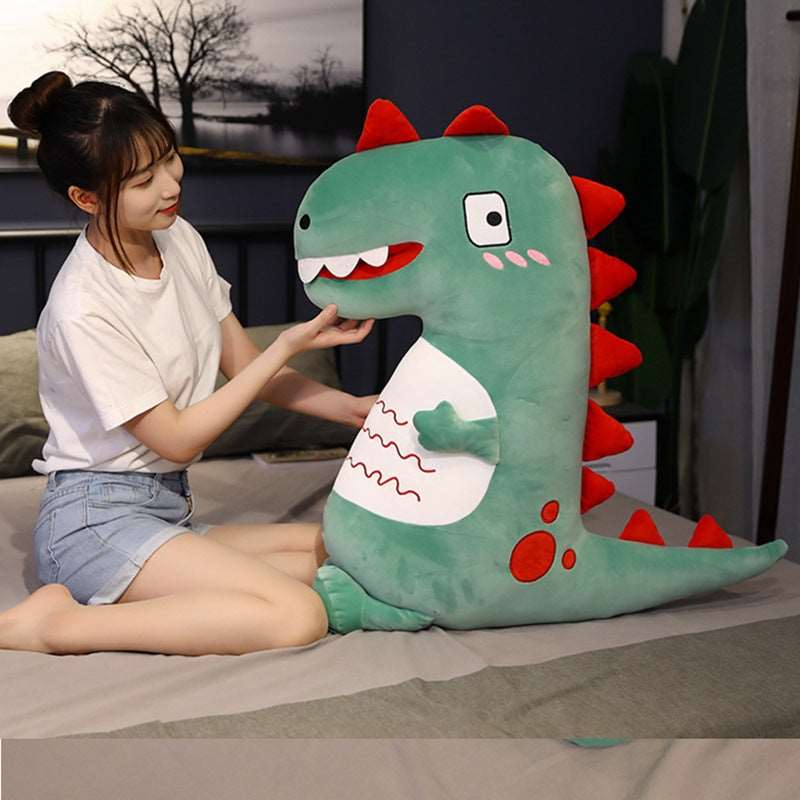 Rumbles the Red-Spiked Kawaii Dino Plushie Wakaii