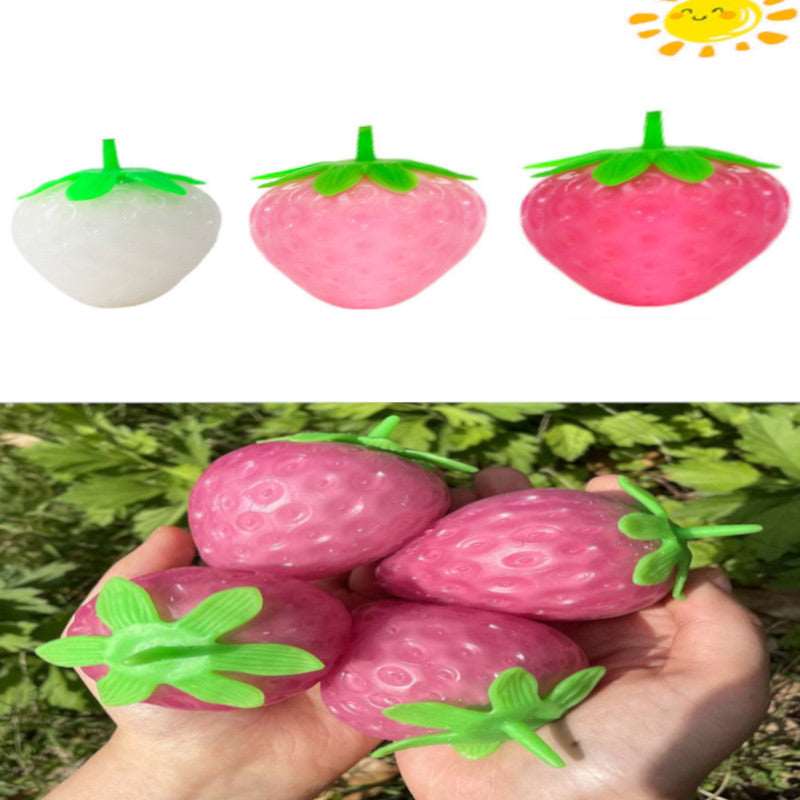 Satisfying Squishy Strawberry Toys