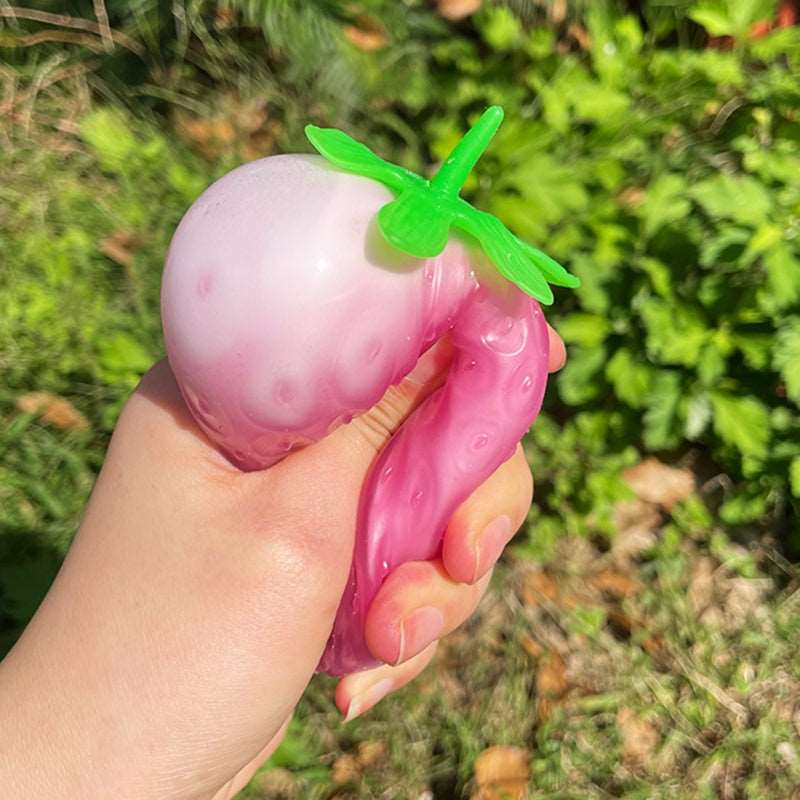 Stress-Relieving Squishy Strawberry Fidgets Wakaii