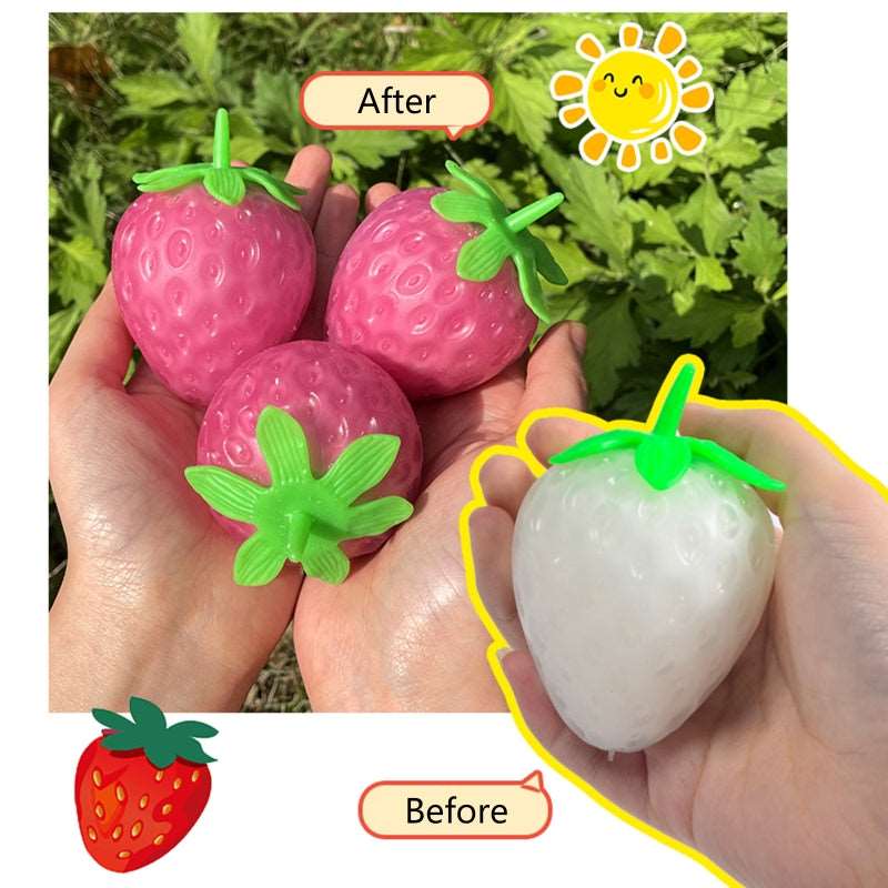 Stress-Relieving Squishy Strawberry Fidgets Wakaii