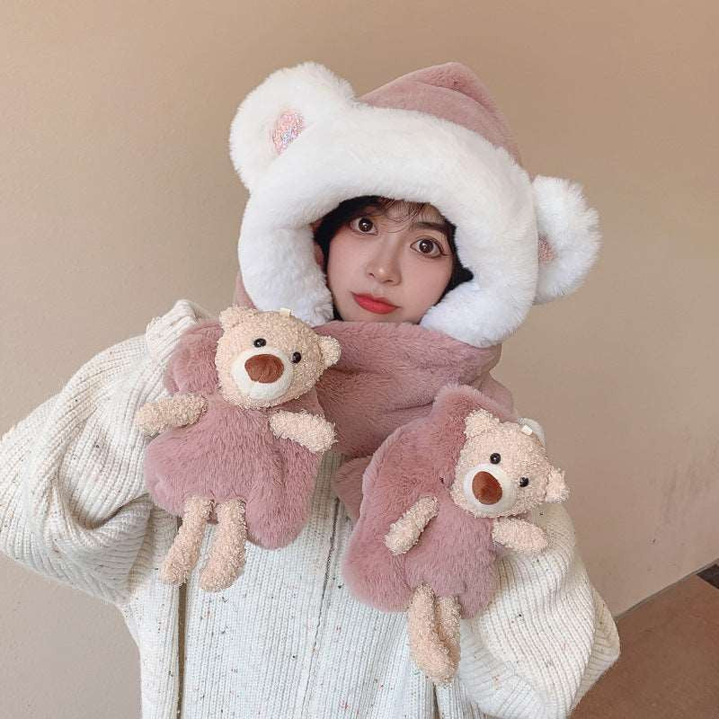 Snuggly Bears 3-in-1 Fluffy Set Wakaii