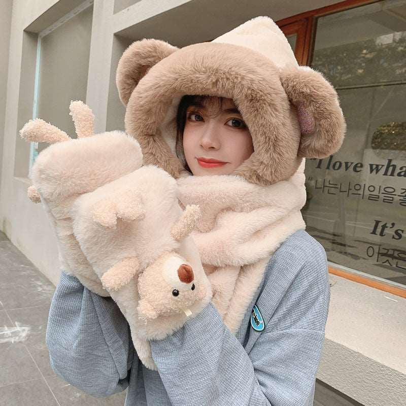 Snuggly Bears 3-in-1 Fluffy Set Wakaii