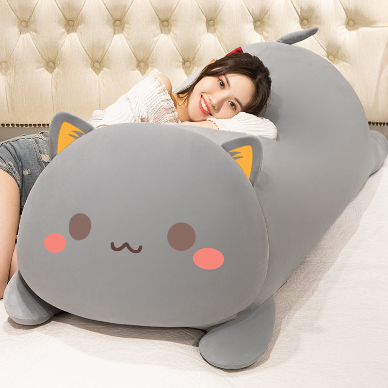 Women's Large Cat Doll Plush Toys Wakaii