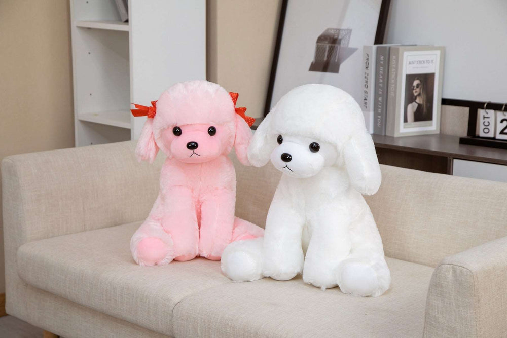 Spot & Fluff The Kawaii Poodle Plushies Duo