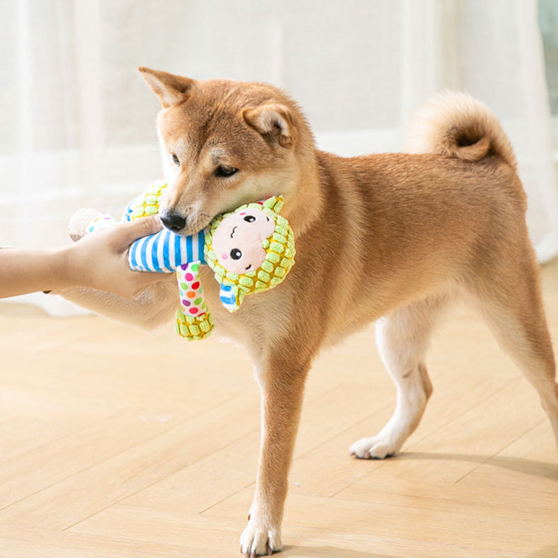 Squeaky Animal Buddies Dog Toys Wakaii
