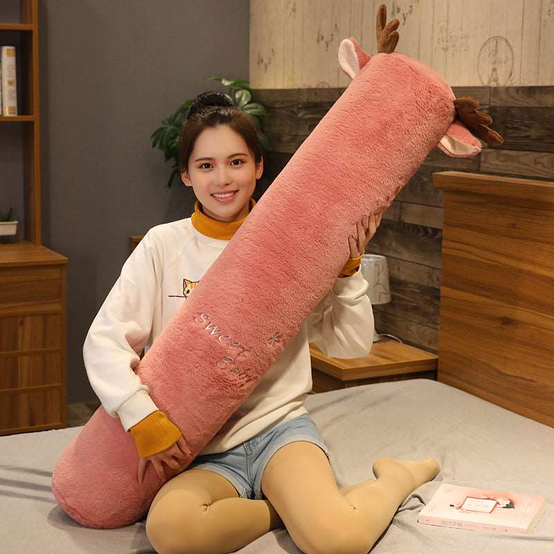 Tall Fluffy Animal Body Pillow Plushies Wakaii