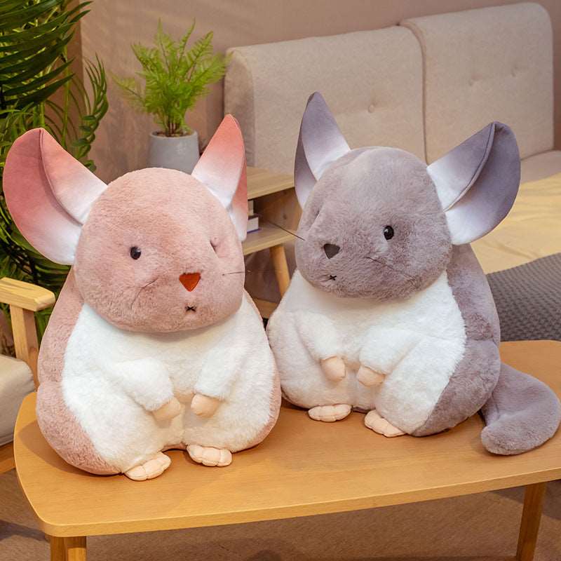 The Fluffy Chinchilla Trio Plushies Wakaii