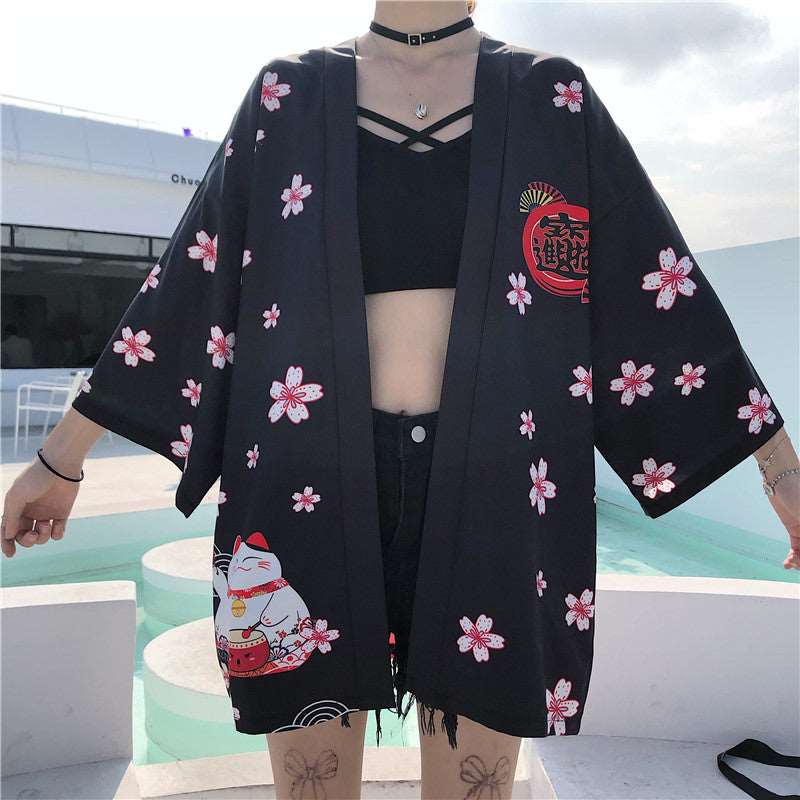 Traditional Stylish Japanese Kimono Collection