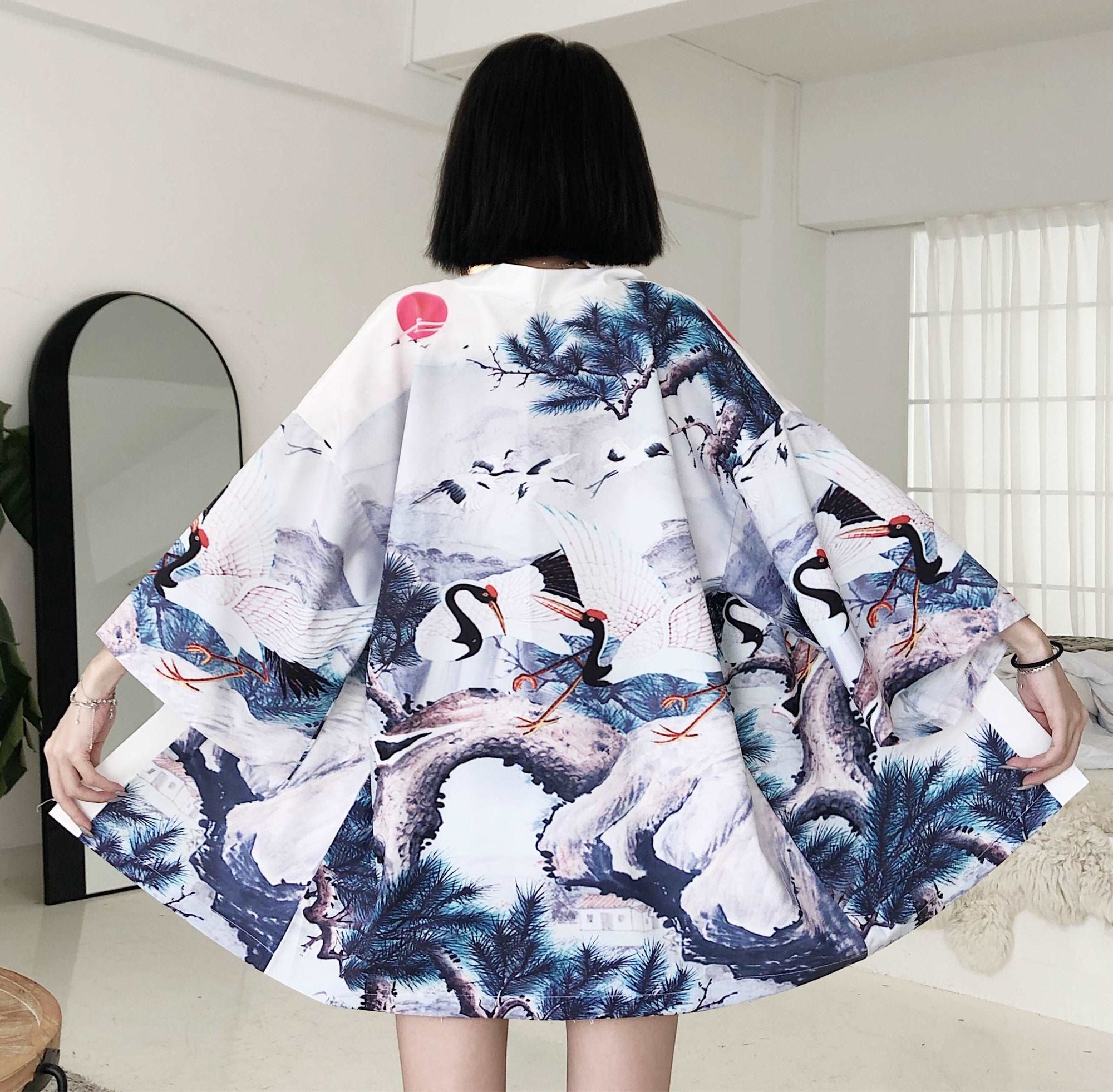 Traditional Stylish Japanese Kimono Collection